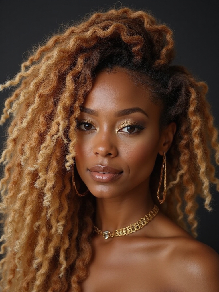 accessorize your crochet hairstyle
