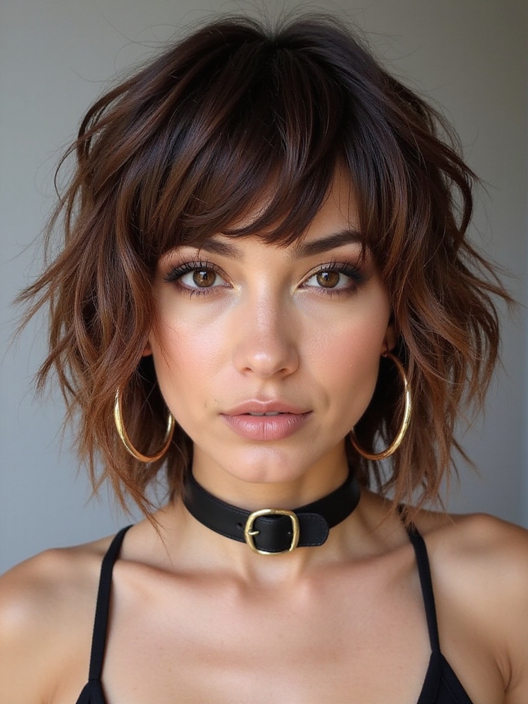 accessorize your shag cut