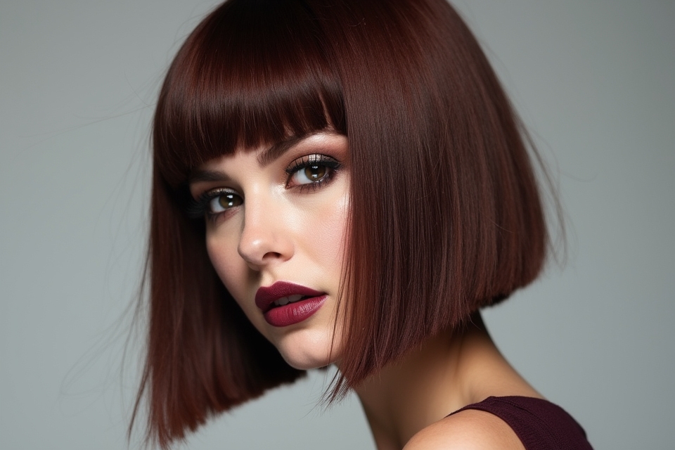 angular bob with soft ends