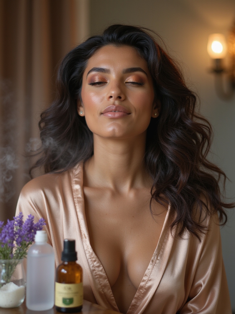 aromatherapy enhanced hair care