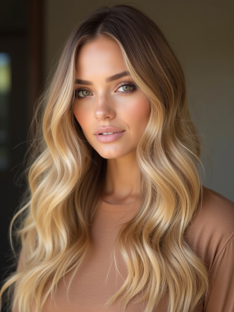 autumn inspired blonde hair tones