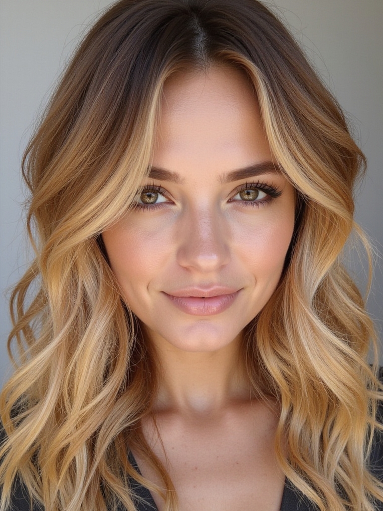 autumn inspired blonde transformation