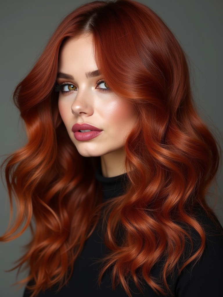autumn inspired burnt cinnamon hues