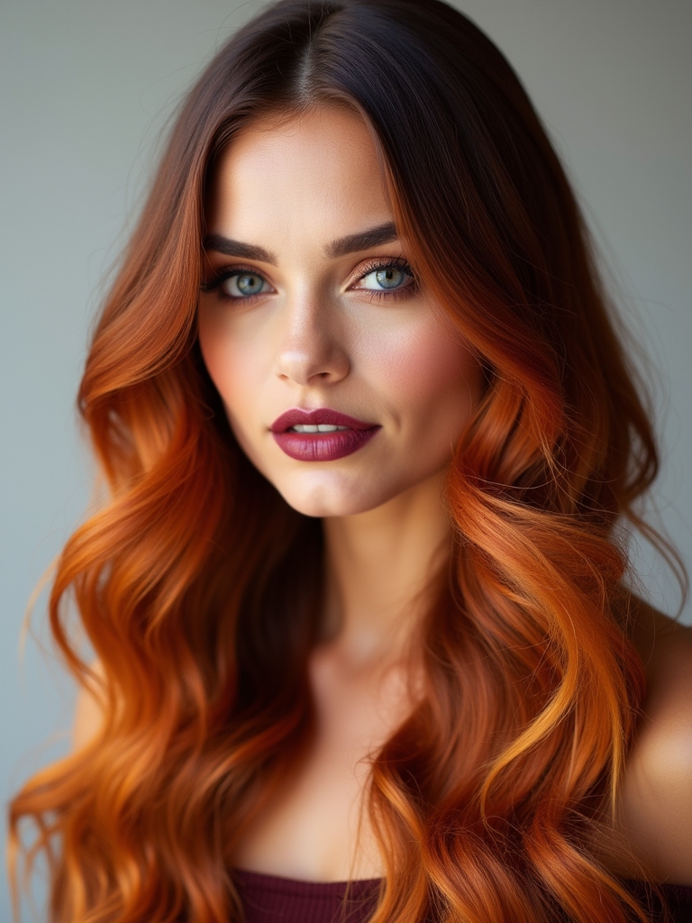 autumn s vibrant hair transformation