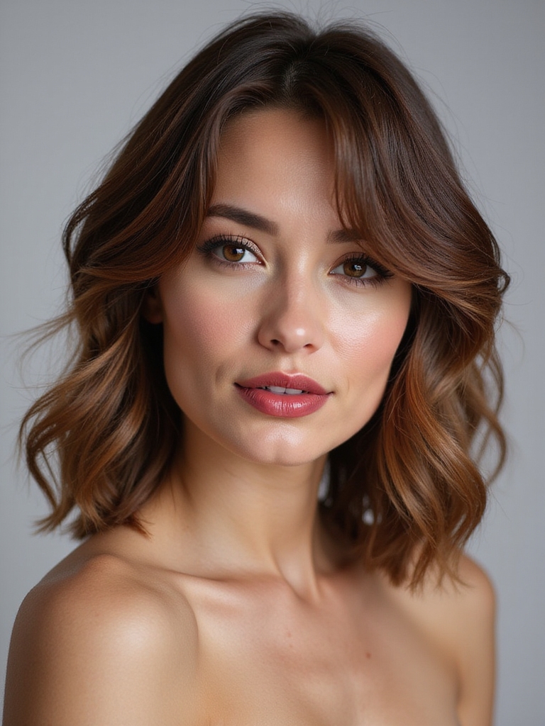 bangs stylish hair transformations