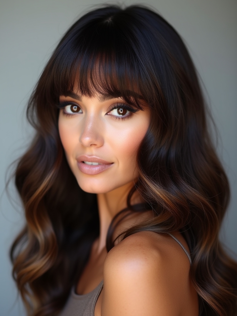 bangs tailored for face shapes