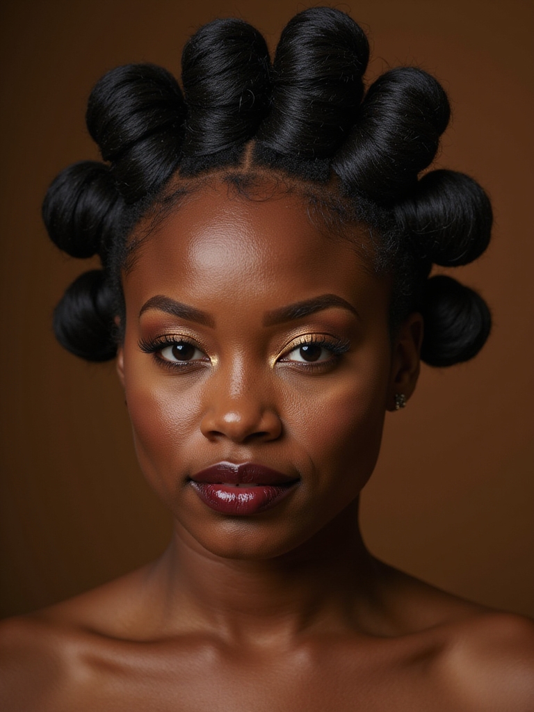 bantu knots for fabulous curls