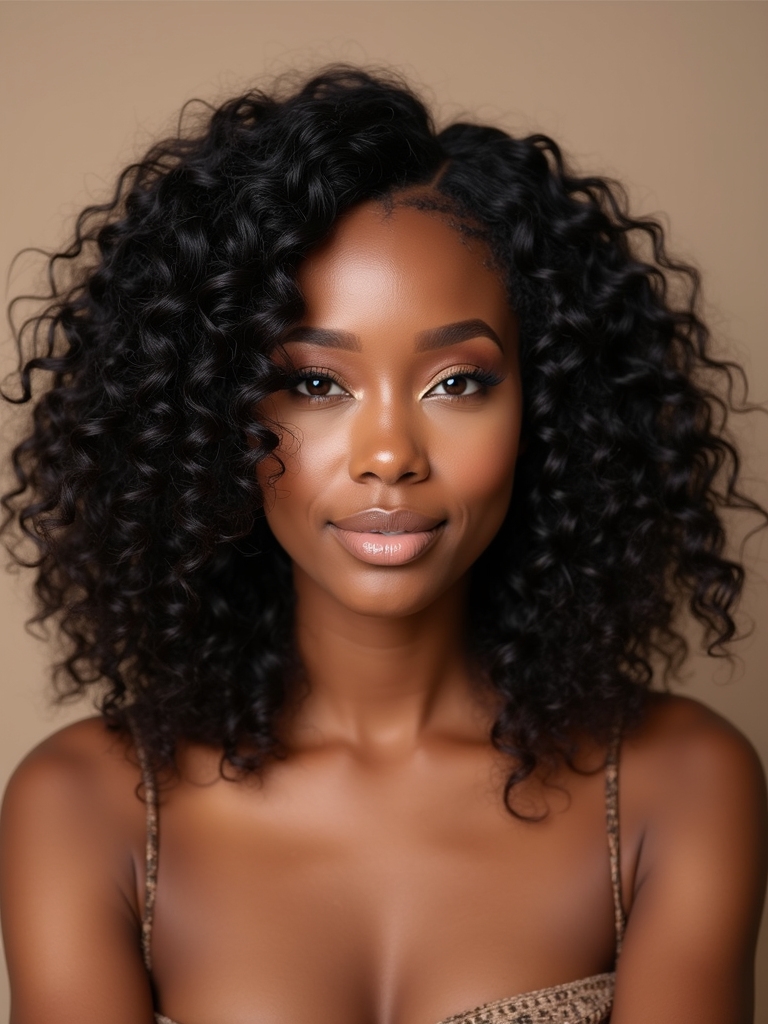 blending curls for seamless look