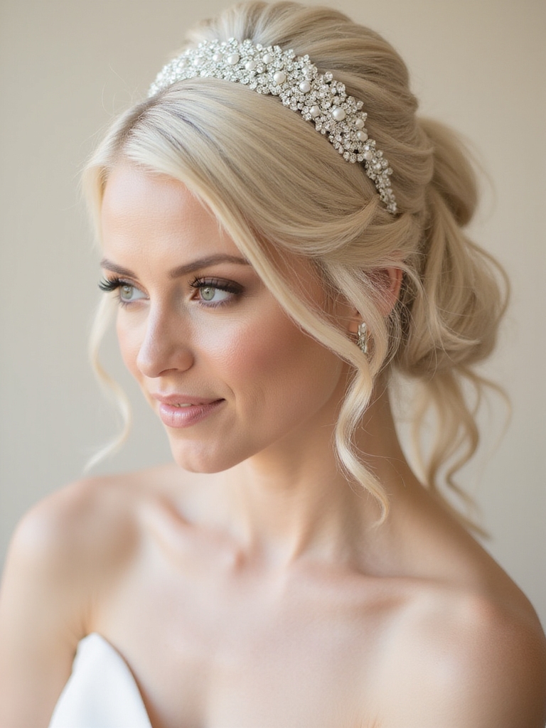boho bridal ponytail accessories