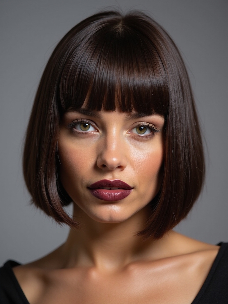 bold sleek classic bob