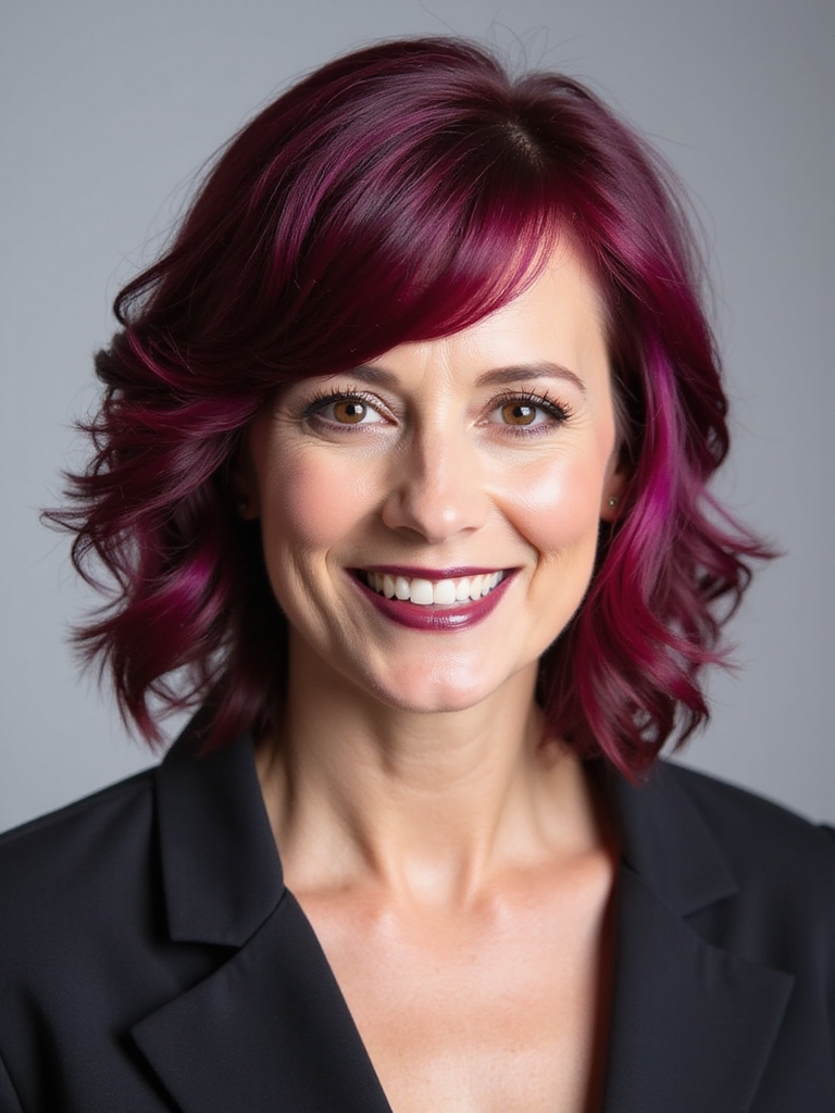 bold vibrant hair choices