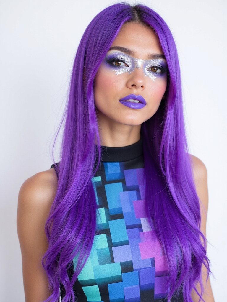 bold vibrant pixel patterns