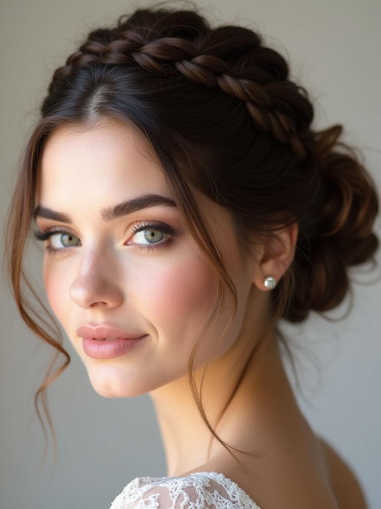 braided crown hairstyle magic