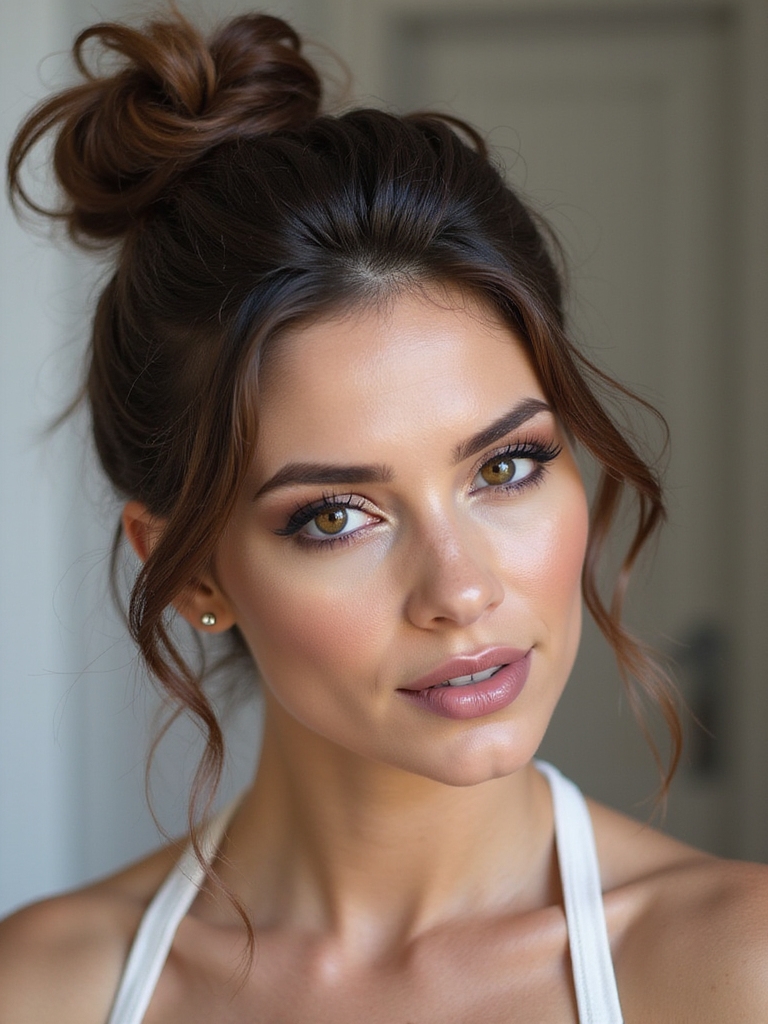 carefree chic top knot