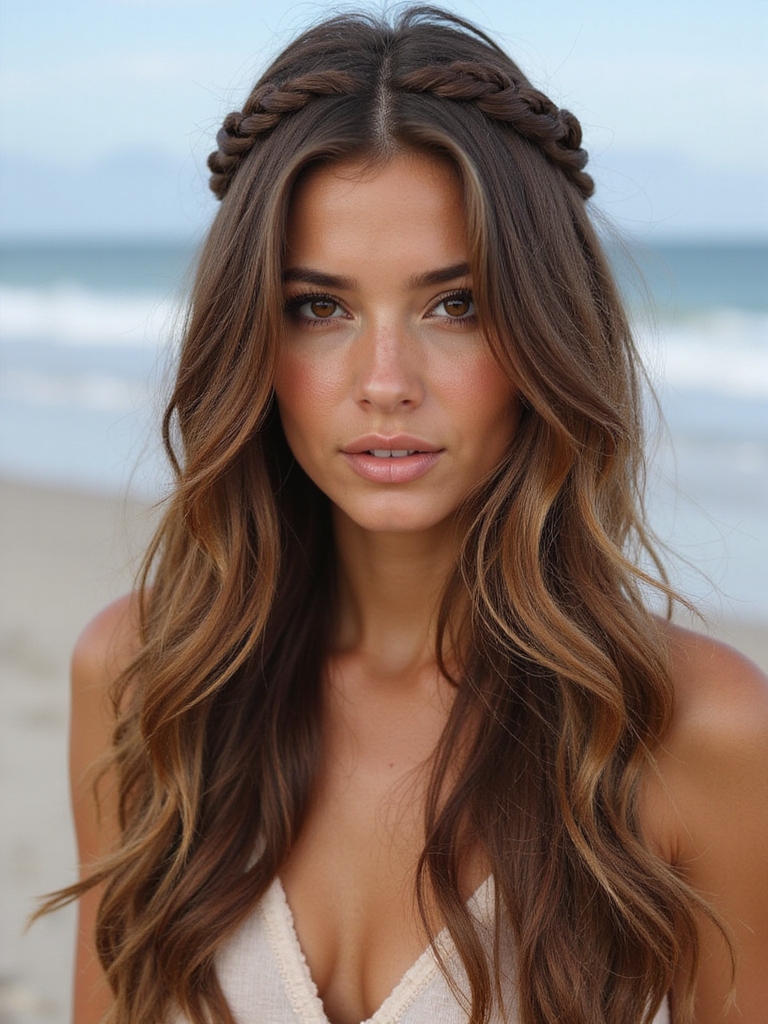 cascading waterfall braid tutorial
