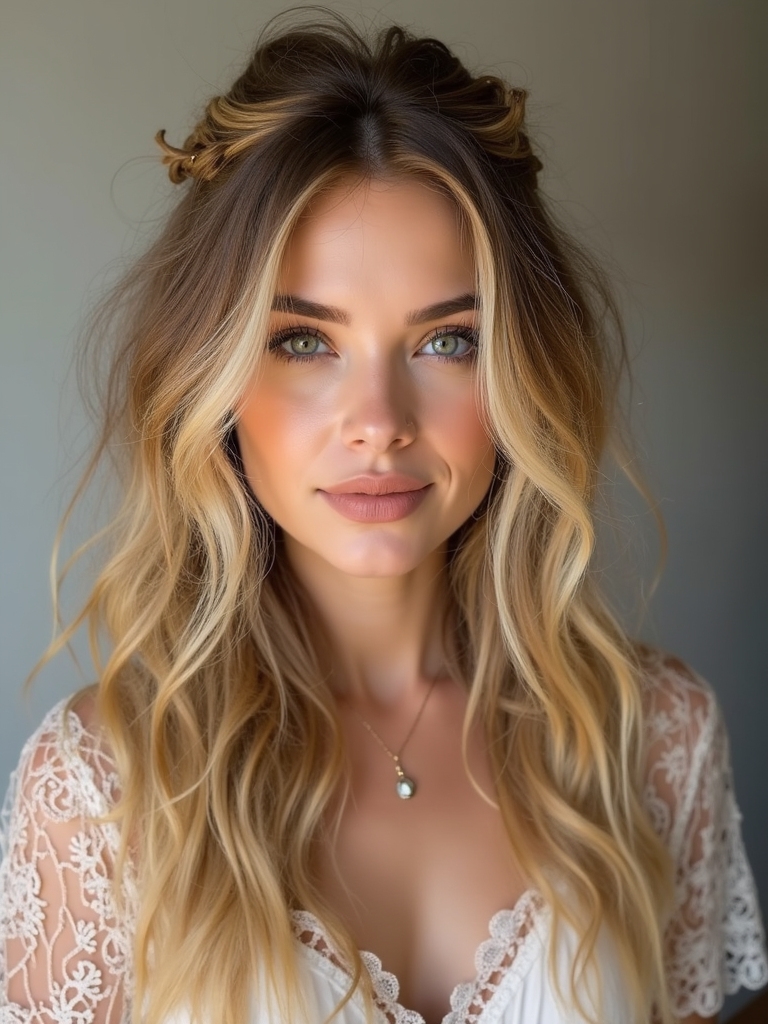 celebrating textured bohemian hairstyles