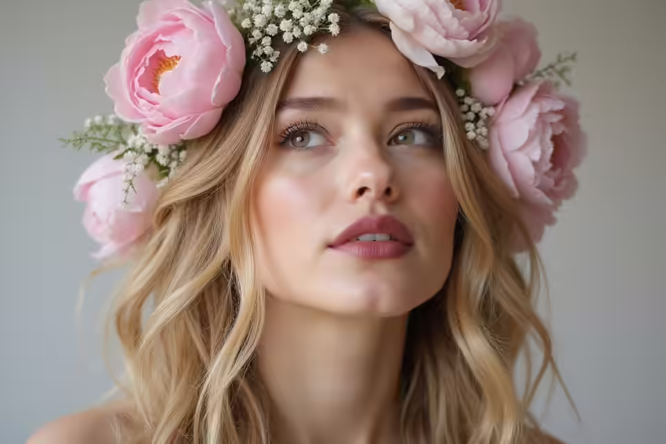 charming floral hair styles