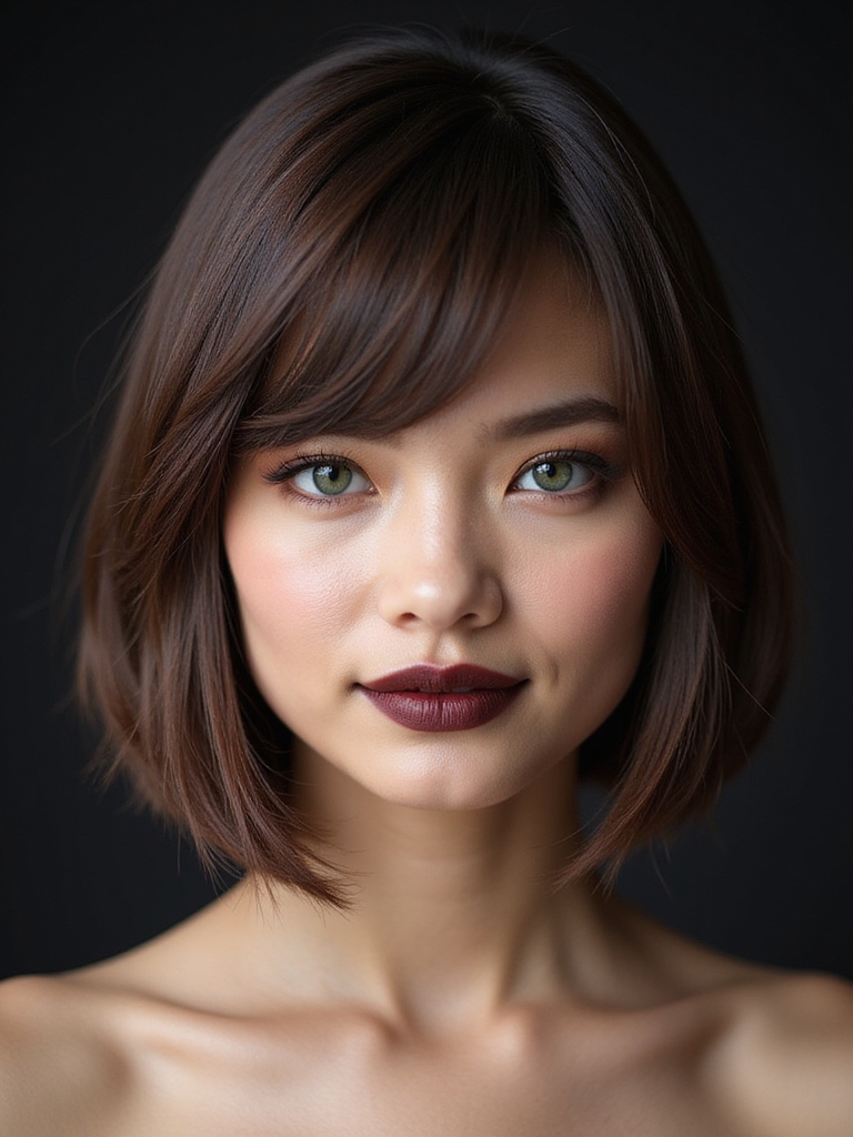 chic a line bob style