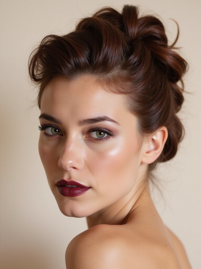 chic french twist technique