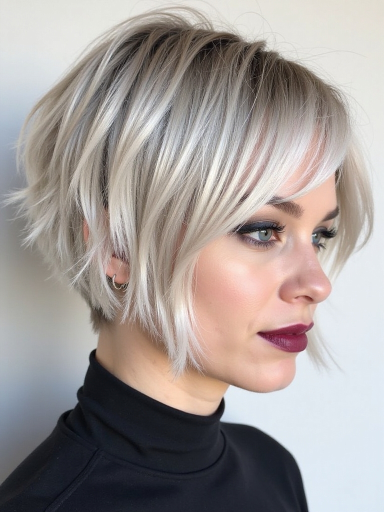 chic inverted bob hairstyle