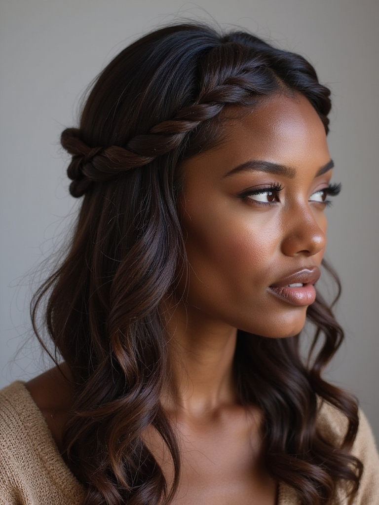 chic rope braid elegance
