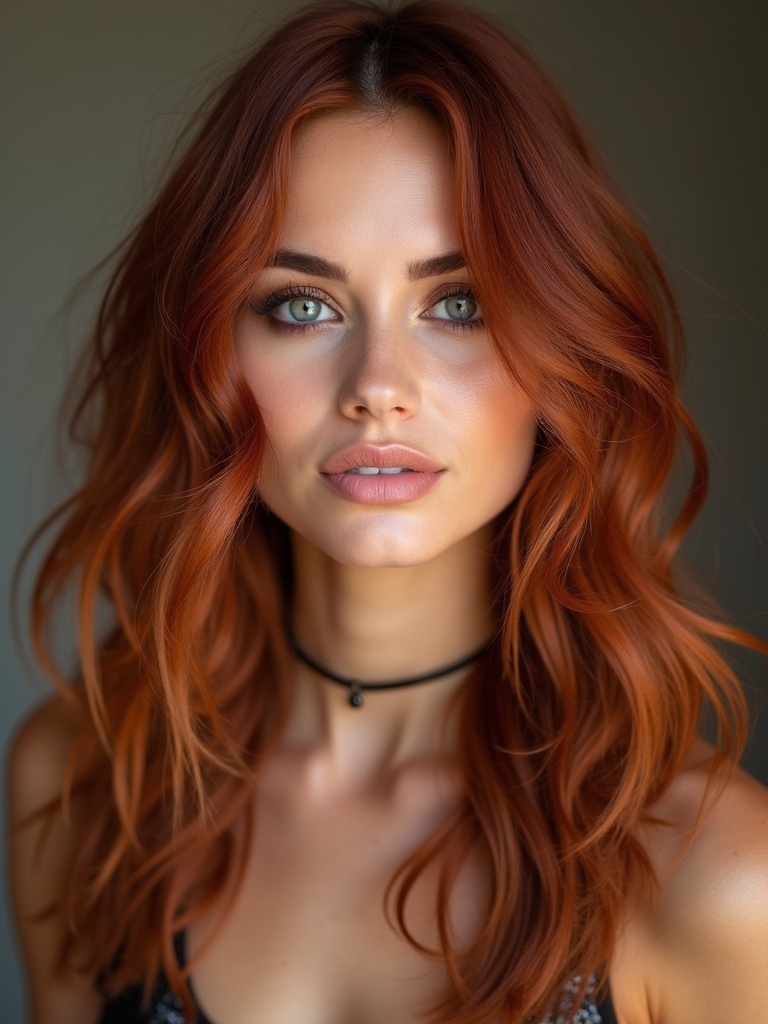 cinnamon hair color transitions