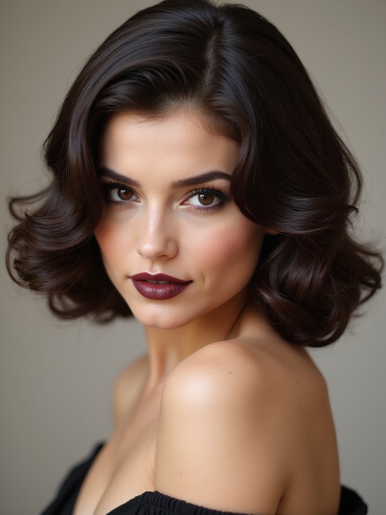 classic hairstyles for glamour