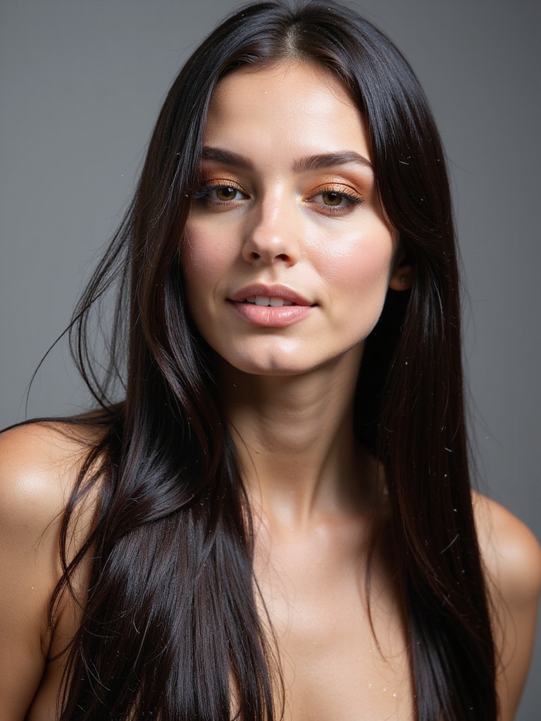 cold water enhances hair shine
