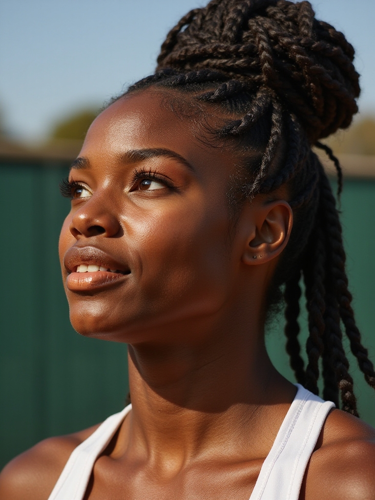 cornrow braids for athletes
