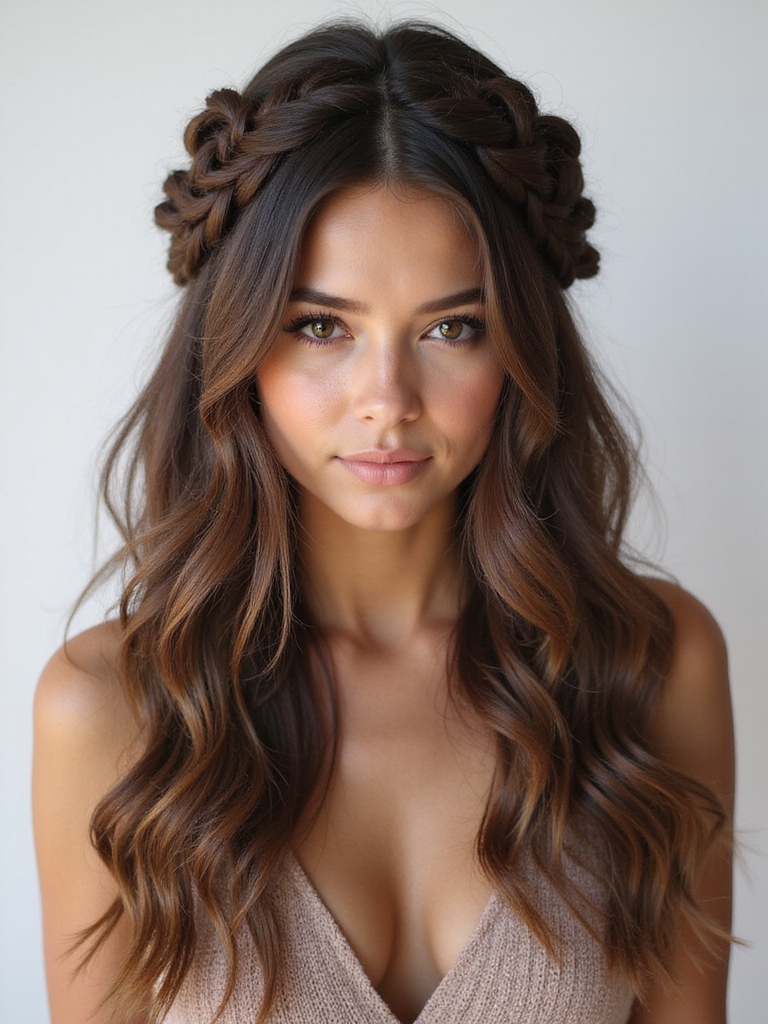 crisscross braid hairstyle technique