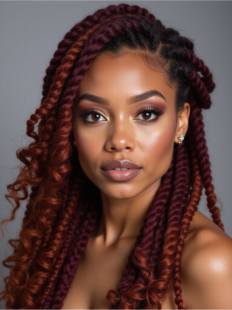 crochet braids hair installation
