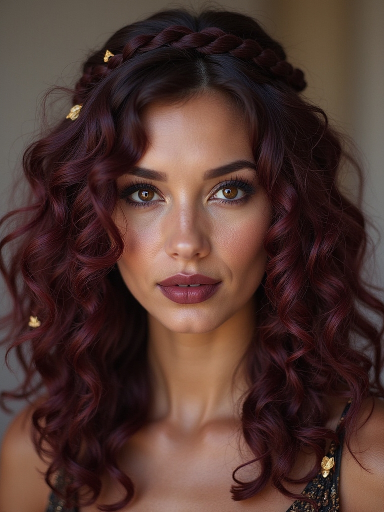 curls for festive celebrations