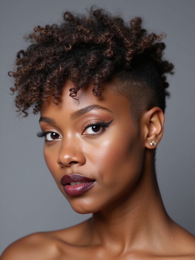 curly pixie cut magic
