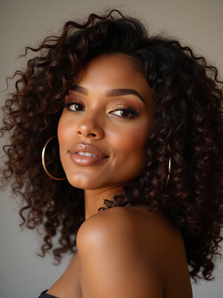 curly weaves boost confidence