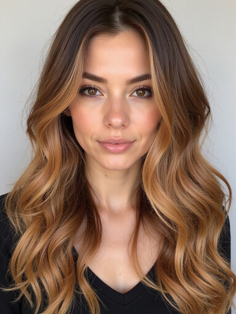 decadent warm caramel beauty