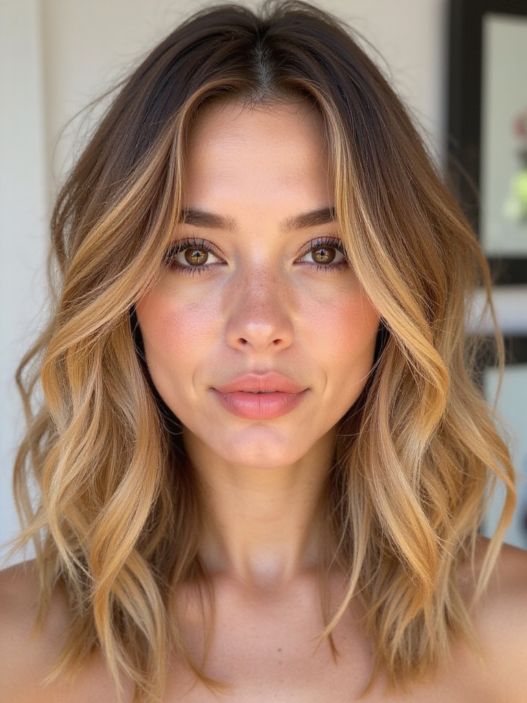 effortless carefree beach waves