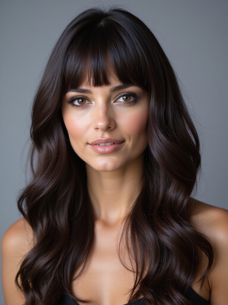 effortless face framing style
