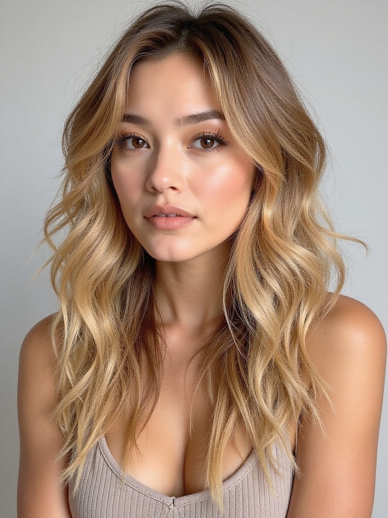 effortless loose wave hairstyle