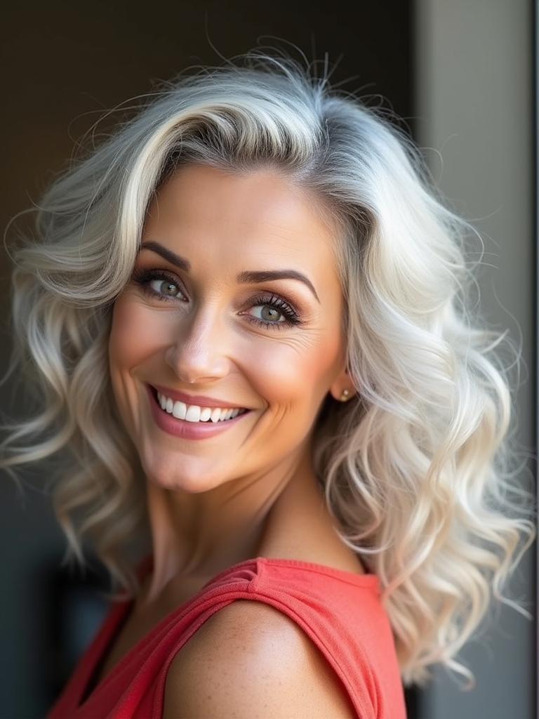 effortless voluminous curls routine