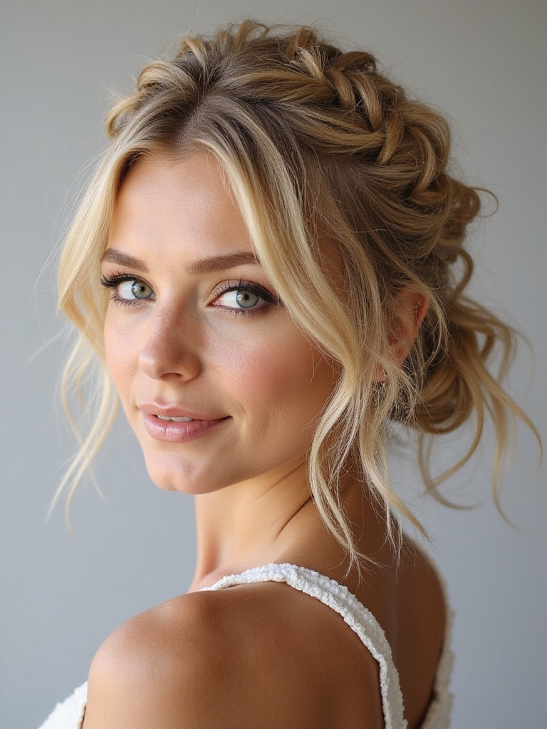 effortlessly chic boho hairstyle