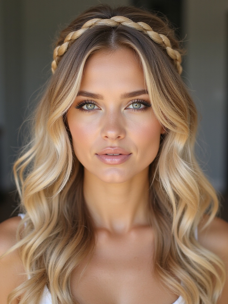 effortlessly chic braided headband