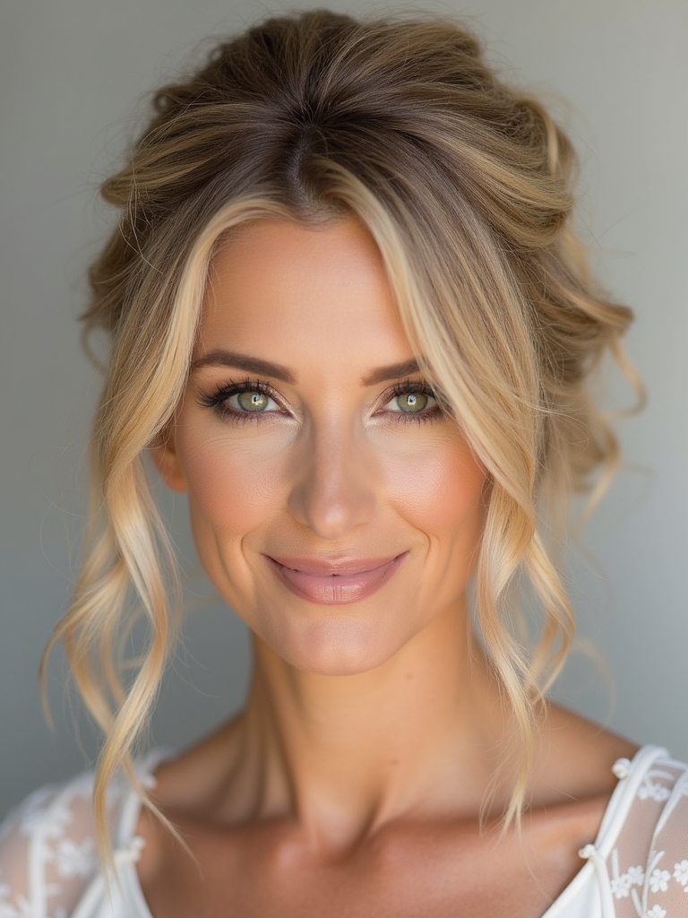 effortlessly chic textured hairstyle