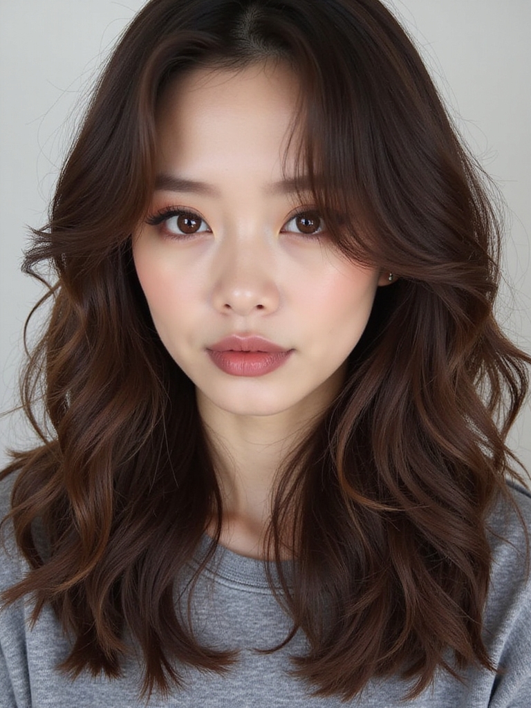 effortlessly styled casual waves