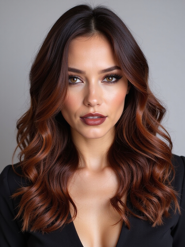 elegant dark espresso hues