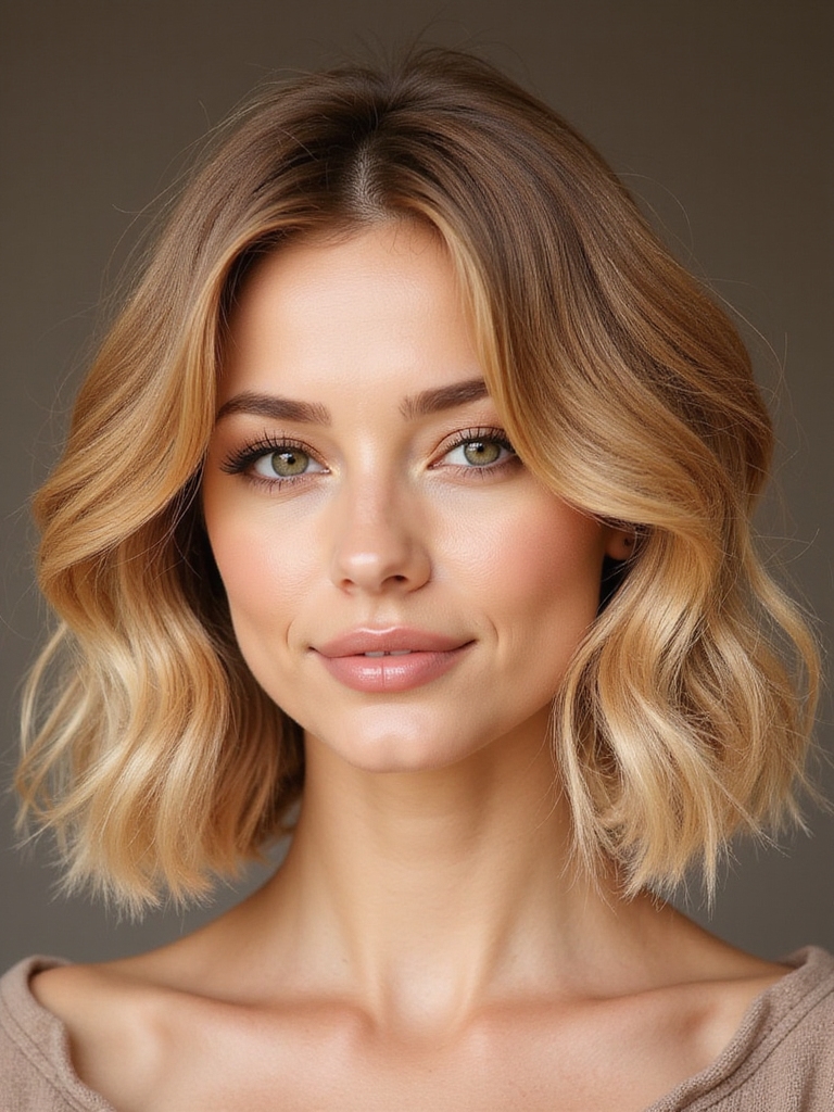 elegant low maintenance face framing layers