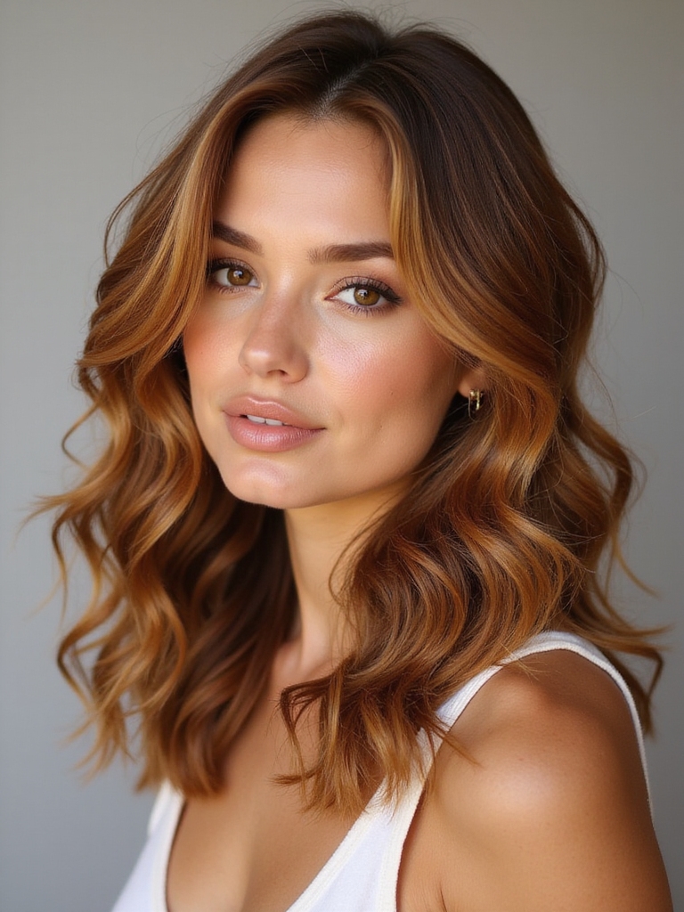 elevate honey tea brown hair