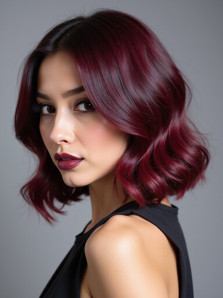 embrace daring plum hues