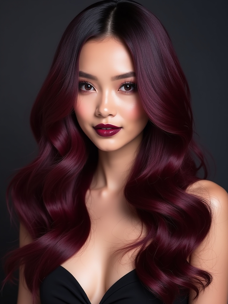 enchanting vibrant purple hues