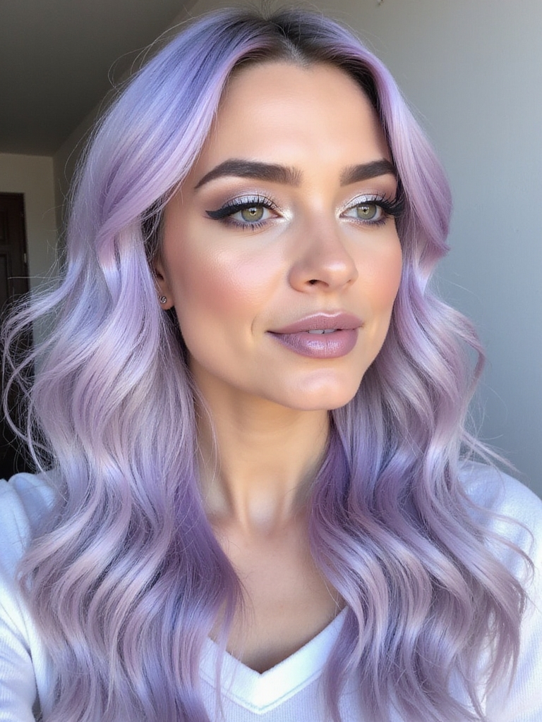 ethereal tranquility in hair