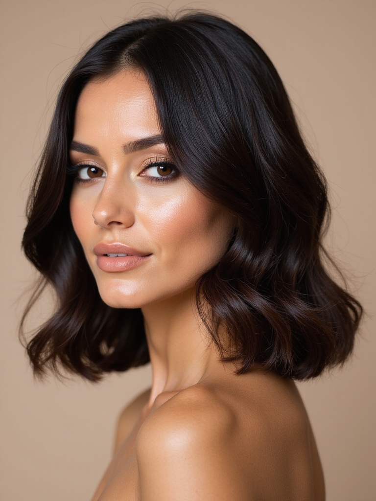 faux bob hairstyle transformation